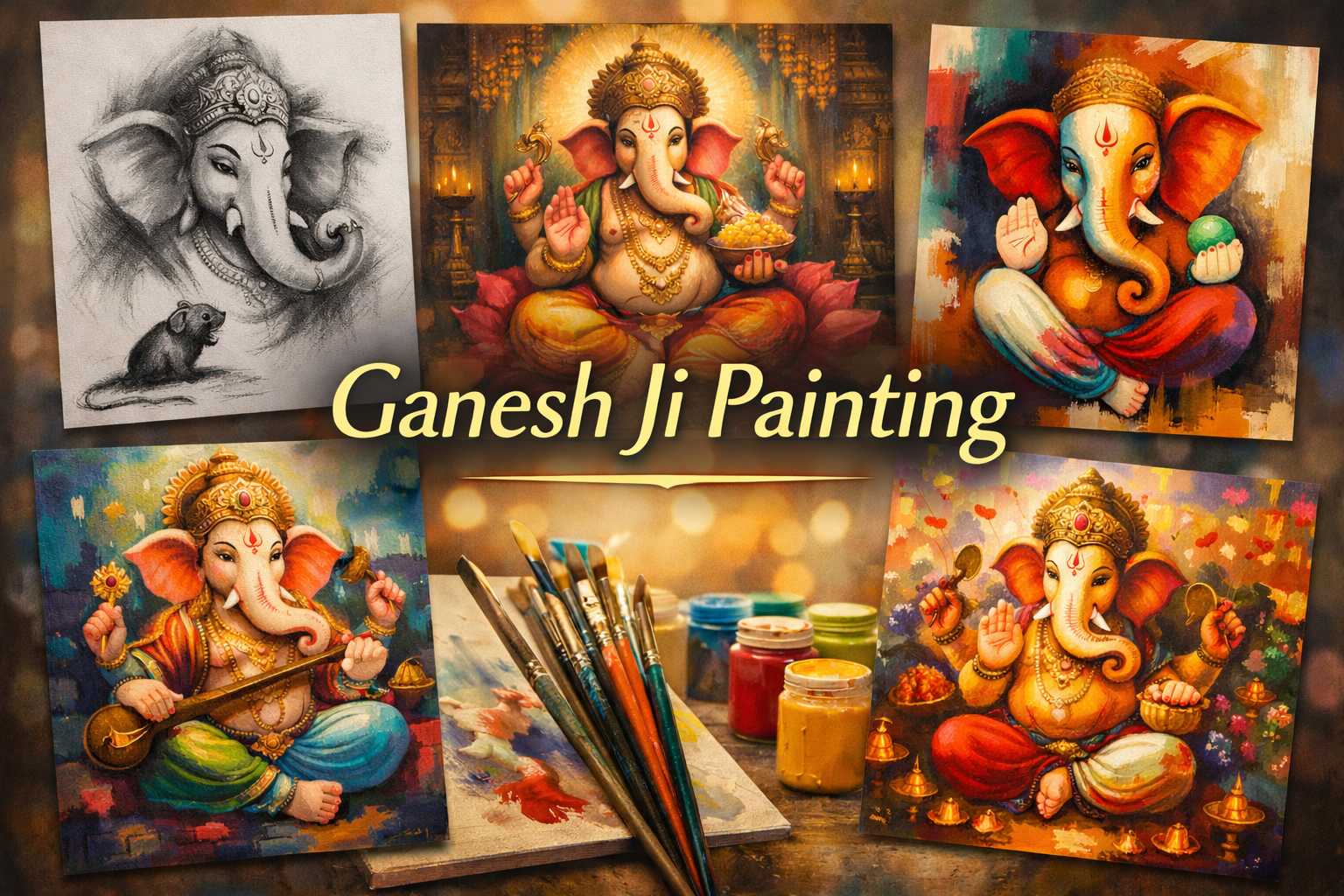 Ganesh Ji Painting