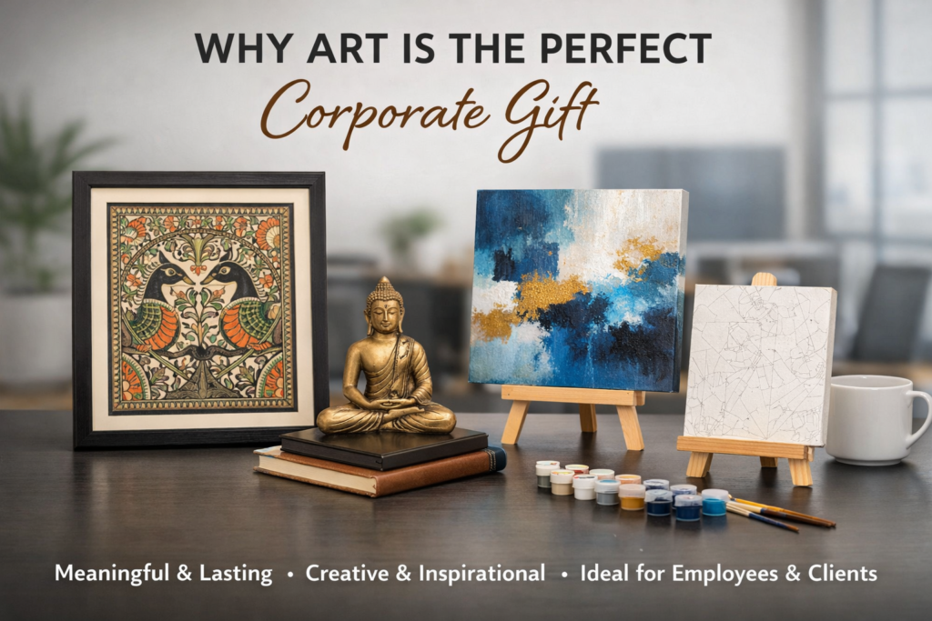 Why Corporates Should Choose Art for Gifting