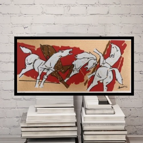 horse painting