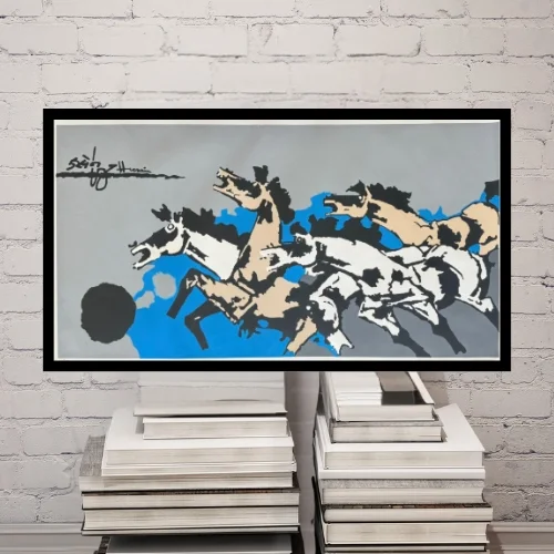 horse painting