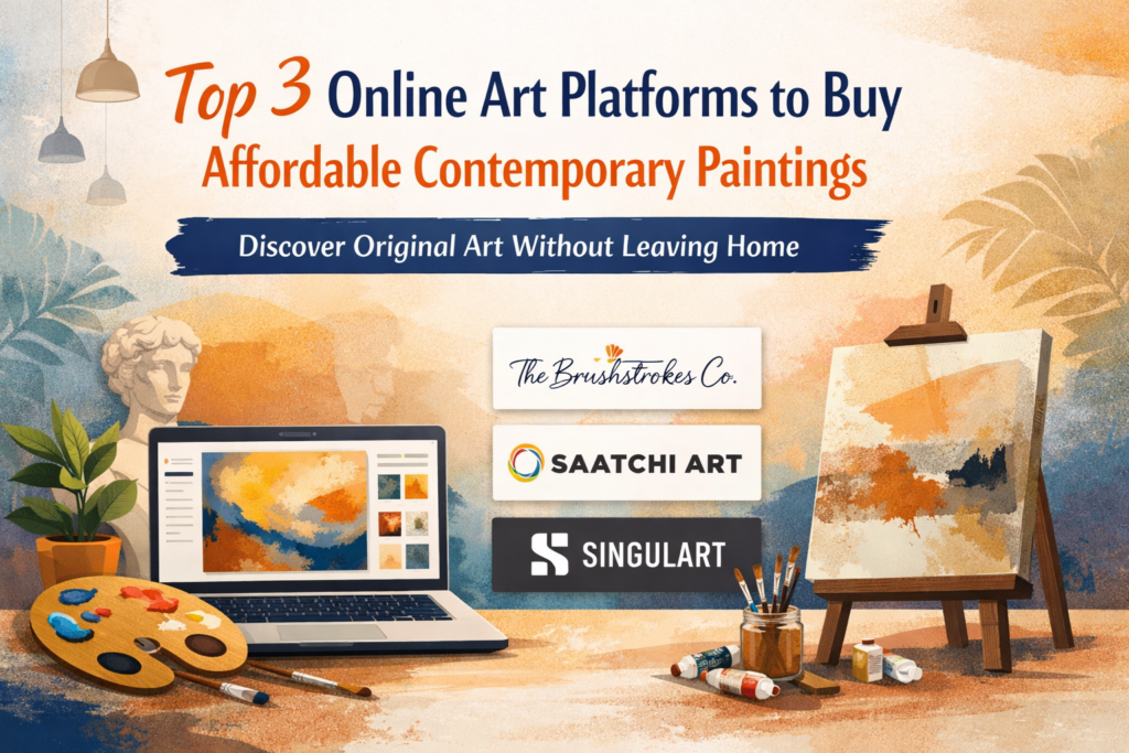 Top 3 Online Art Platforms to Buy Affordable Paintings 2026