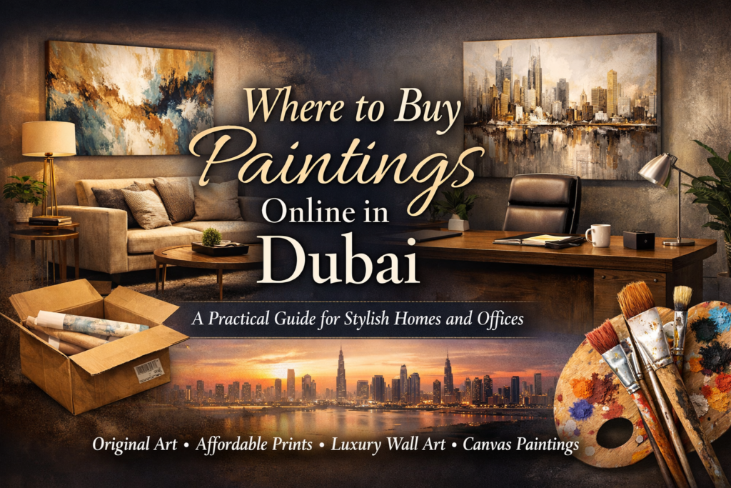Where to Buy Paintings Online in Dubai