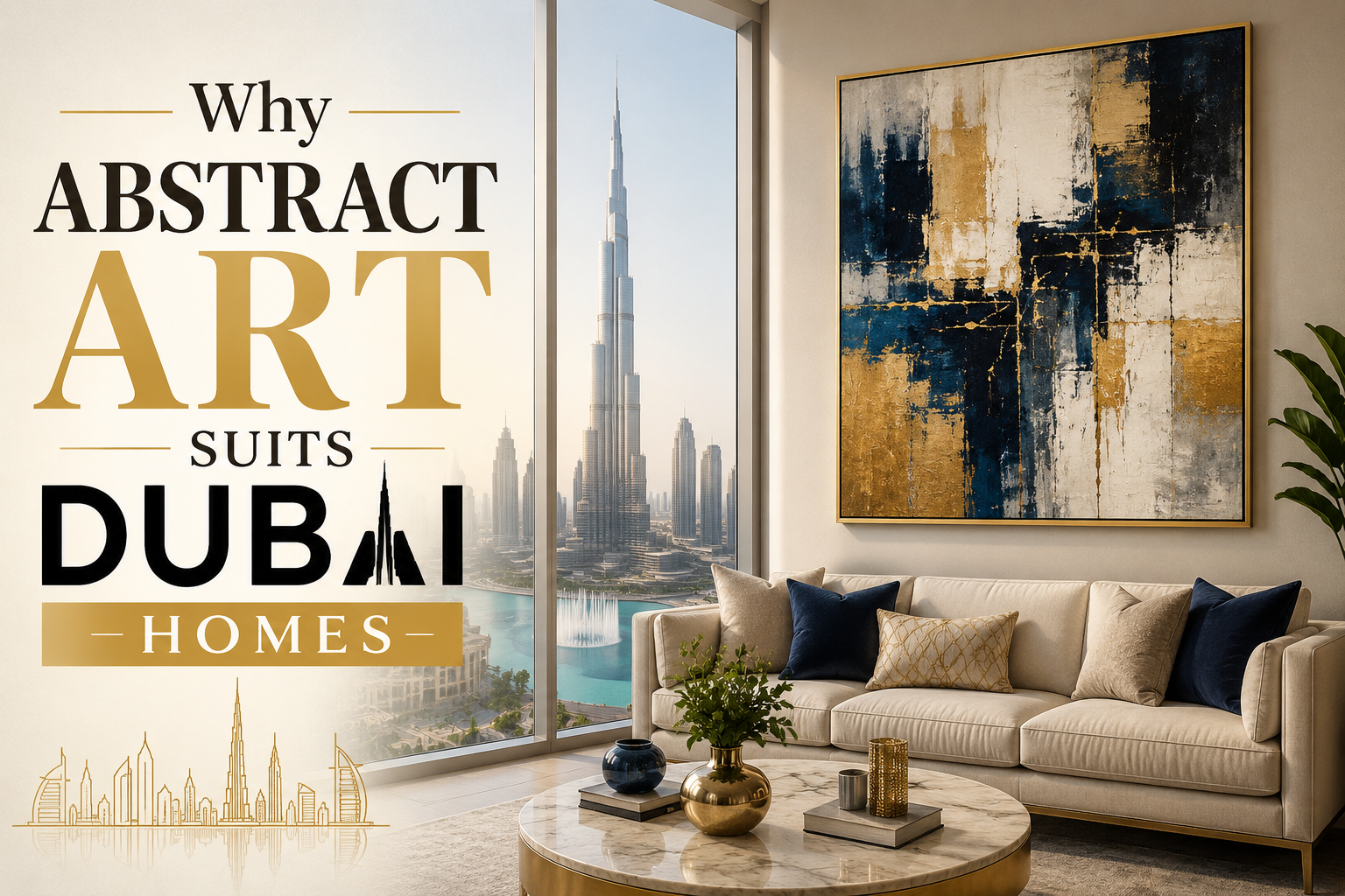 Abstract art Dubai