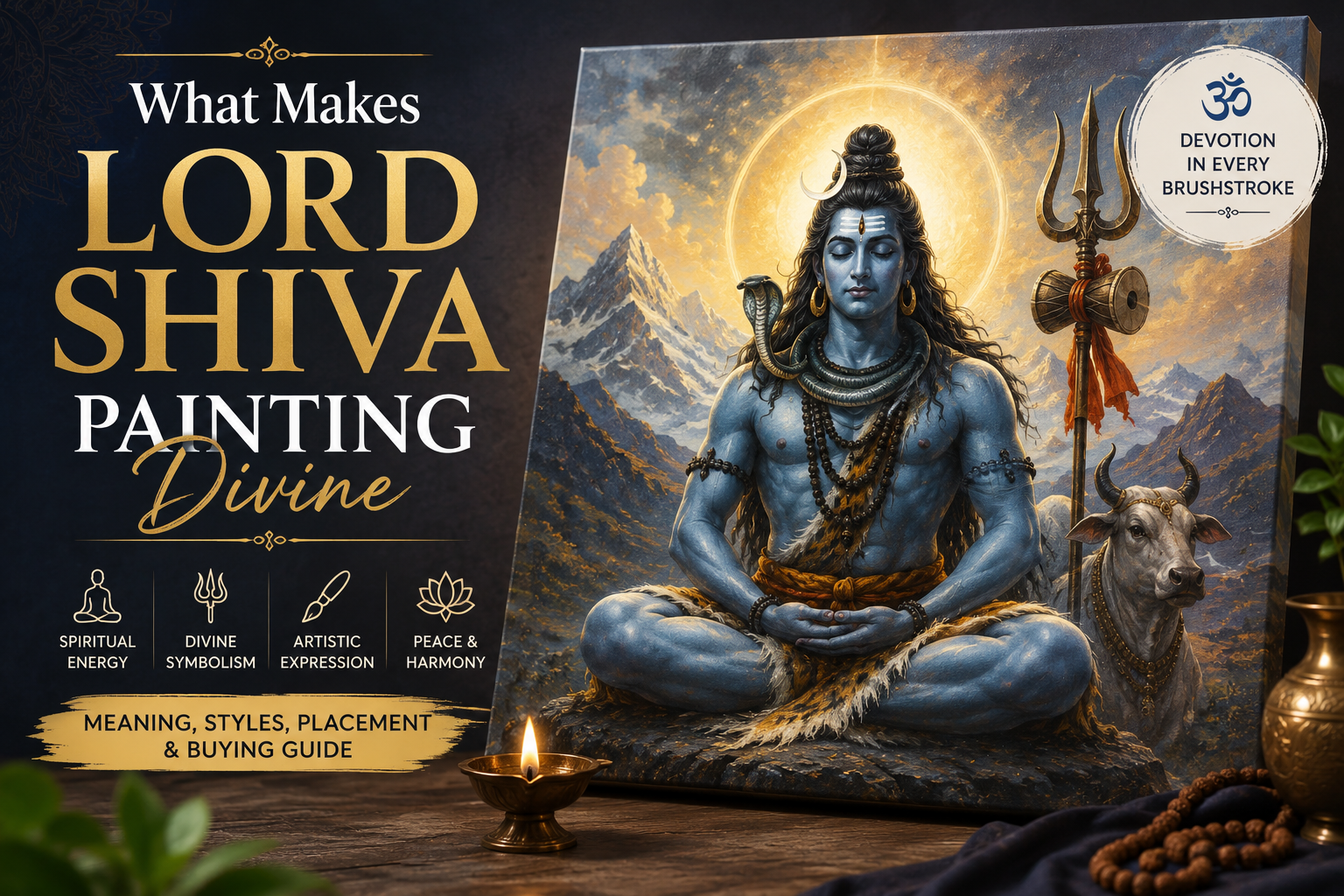 Lord Shiva Painting