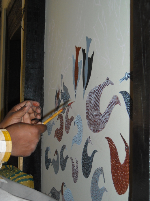wall paintings