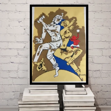 Poster Color Drawing