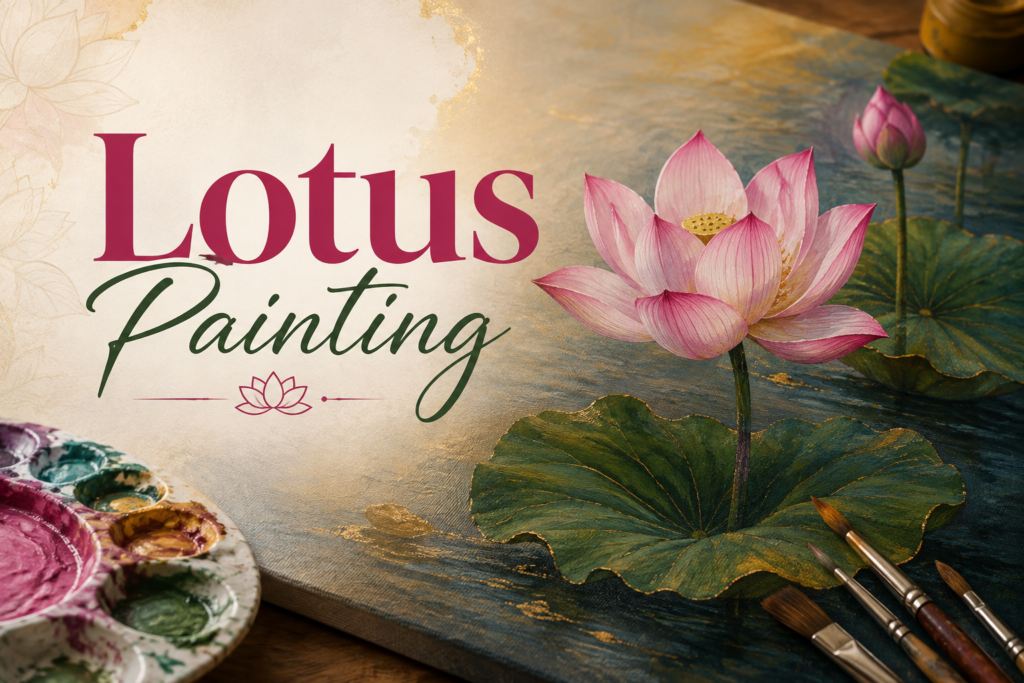 Lotus Painting
