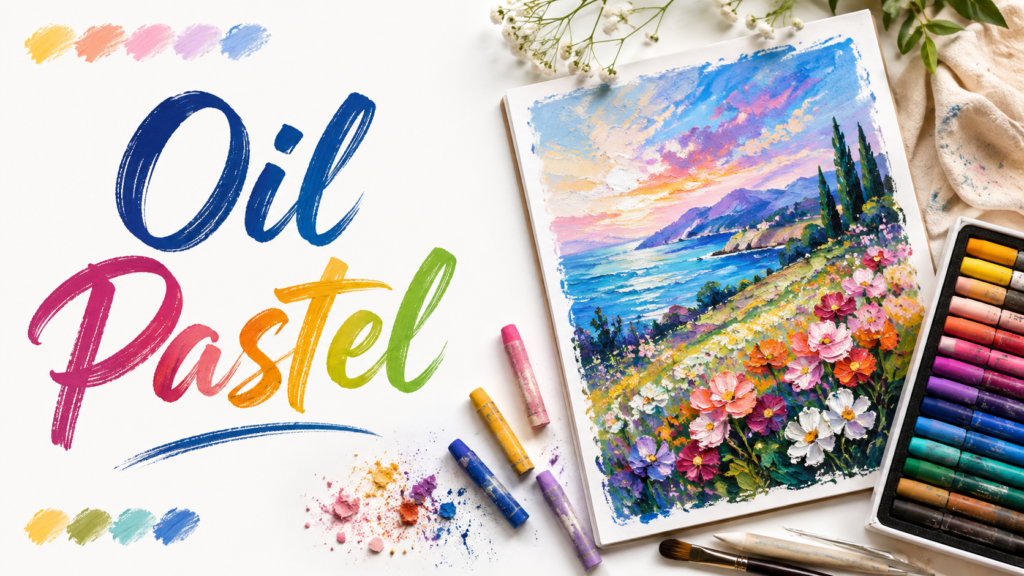 Oil Pastel Art