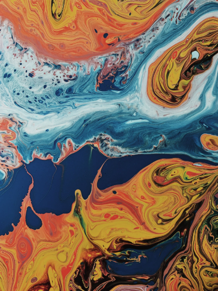 oil pastel Art